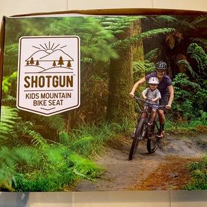 SHOTGUN Kids Mountain Bike Seat🚴